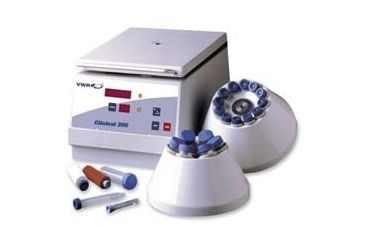 Image of VWR Clinical 200 Large Capacity Centrifuge C0200-1-VWR Rotors Fixed-Angle Rotor, Holds Eighteen 1.5 Ml Tubes