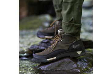 Image of Danner Panorama Mid 6in Black Olive - Mens, Black Olive, 9, 63435-D-9