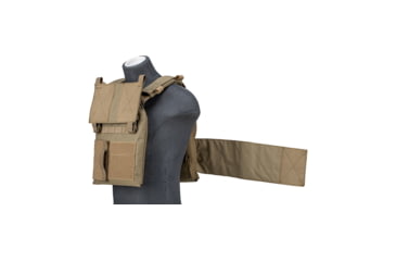 Image of Lancer Tactical 1000D Nylon Buckle Up Assault Plate Carrier, Tan, CA-2110T