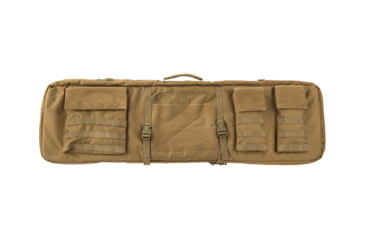 Image of Lancer Tactical Nylon 3-Way Carry 43in Double Rifle Gun Bag, Khaki, CA-290KN