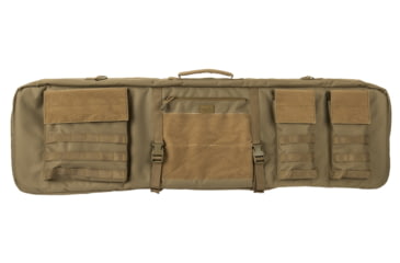 Image of Lancer Tactical Nylon 3-Way Carry 43in Double Rifle Gun Bag, Tan, CA-290TN