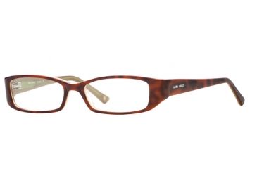 Image of Laura Ashley Courtney SELA COUR00 Eyeglass Frames - Amber Lime SELA COUR005235 AM