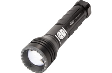 Image of Police Security Flashlights Twin Power Long Throw AAA/10850 Rechargeable Li-Ion 450 Lumens LED Flashlight, Black, 97741