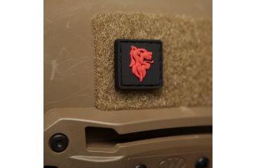 Image of LBX Tactical Ranger Eye PVC Patch, Red LBX-6001 RED