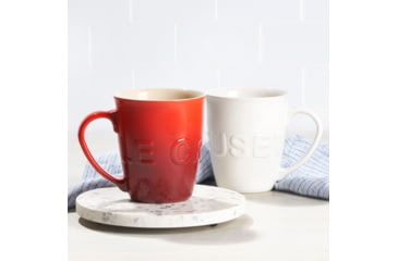 Image of Le Creuset XL Logo Mug, Cerise, 20 oz, 70330158060000