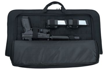 Image of Leapers Homeland Security Gun Case, 25in, Black PVC-MC25B-A