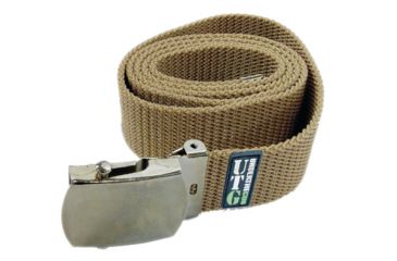Image of Leapers Military Dress Belt Kahki Pvc B542f