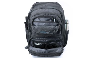 Image of Leapers Overbound Daypack, 12inx6inx18in, 600D Nylon, Gun Metal PVC-P836GM