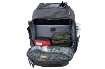 Image of Leapers Overbound Daypack, 12inx6inx18in, 600D Nylon, Gun Metal PVC-P836GM