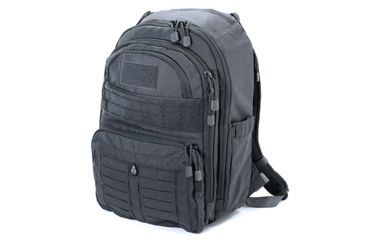 Image of Leapers Overbound Daypack, 12inx6inx18in, 600D Nylon, Gun Metal PVC-P836GM