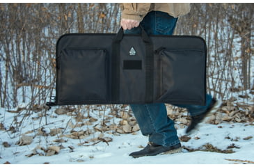 Image of Leapers UTG 28 in KIS Keep-It-Simple Soft Gun Case, Black, PVC-KIS28B