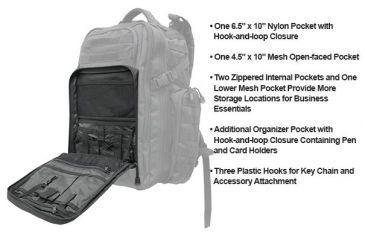 Image of Leapers UTG 3-Day Situational Preparedness Back Pack,Black PVC-P372B