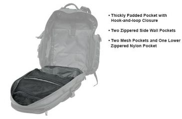 Image of Leapers UTG 3-Day Situational Preparedness Back Pack,Black PVC-P372B