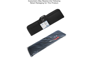 Image of Leapers UTG 38in KIS Homeland Security Keep-It-Simple Gun Case, Black, PVC-KIS38B2