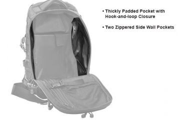 Image of Leapers UTG Ambi 24/7 Cross Body Shoulder Vital Sling Pack,Black PVC-SP247B