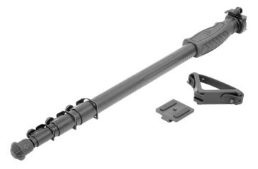 Image of Leapers UTG Monopod with V-Rest and Camera Adaptor, 20.5in. to 58.75in., _x000D_ TL-MP150Q