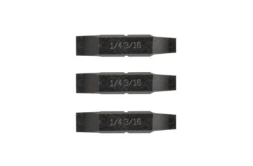 Image of Leatherman 1/4in &amp; 3/16in FLAT SCREWDRIVER BITS, Black, 931025
