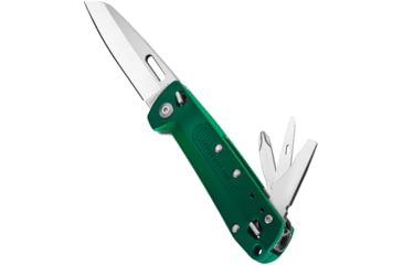 Image of Leatherman FREE K2 Folding Knives/Multi-tool, 3.3in, 420HC SS, Evergreen, 832893
