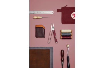 Image of Leatherman Rebar 2.9in Multi-Tool, 420HC Stainless Steel, Heathered Cranberry, Cranberry, 833316
