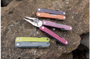 Image of Leatherman Rebar 2.9in Multi-Tool, 420HC Stainless Steel, Heathered Cranberry, Cranberry, 833316