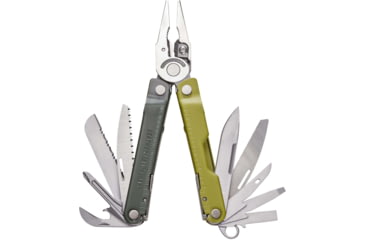 Image of Leatherman Rebar 2.9in Multi-Tool, 420HC Stainless Steel, Mossy Slate, Moss, 833314