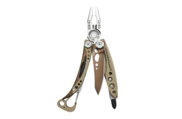 Image of Leatherman Skeletool CX 2.6in Multi-Tools, 154CM Stainless Steel, Sandstorm, 833546
