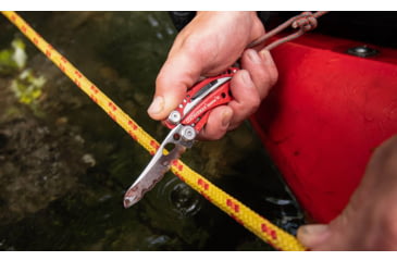 Image of Leatherman Skeletool RX No Sheath Knife, Red, 832306