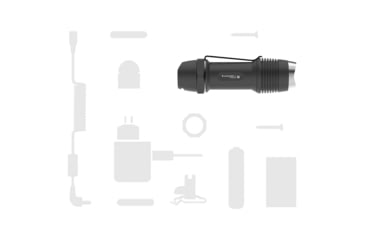Image of LED Lenser F1 1x CR123A LED Flashlight, 400 Lumens, Clamshell, Black, 880133