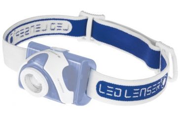 Image of LED LENSER SEO Replacement Headlamp Strap, Blue 880138