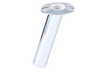 Image of Lee's Tackle 15 Stainless Steel Flush Mount Rod Holder - 2" O.D. 31125