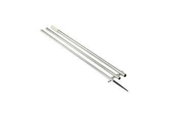 Image of Lee's Tackle 16' Center Rigging Pole - Bright Silver/Black Spike MKII, AO8716CR
