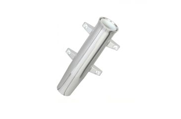 Image of Lee's Tackle Aluminum Side Mount Rod Holder - Tulip Style - Silver Anodize 72953