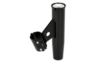Image of Lee's Tackle Clamp-On Rod Holder - Black Aluminum - Vertical Mount - Fits 1.050 O.D. Pipe 59859