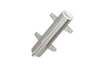 Image of Lee's Tackle Steel Heavy Duty Bulkhead Mount w/Swivel Base 2.25" OD X 10.5" Tube Stainless 31160