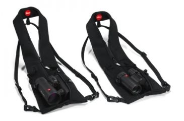 Image of Leica Adventure Full Size Binocular Strap, Black, Medium, 42064