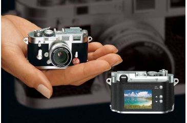 Image of Minox DCC Leica M3 Plus 5 MP Classic Digital Camera w/ 1.5'' LCD Monitor 60635 / 60633