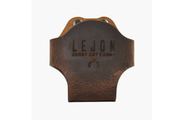 Image of Lejon Dip Can Leather Holster, Brown, VA-582