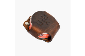 Image of Lejon Dip Can Leather Holster, Brown, VA-582