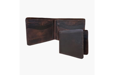 Image of Lejon Langston Leather Wallet, Brown, W-110MOC