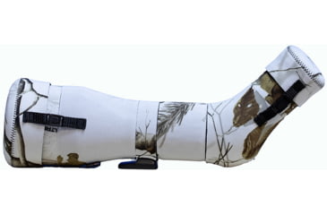 Image of LensCoat Leupold SX-5 Santiam 80 Angled, Realtree Snow, SSLSX580ASN