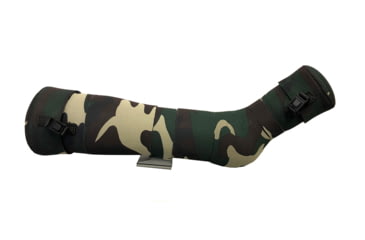 Image of LensCoat Vortex Razor 65 HD Angled Spotting Scope Cover, Forest Green, ssvo65FG