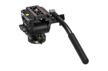 Image of Leofoto BV-5B Mini Fluid Head for Optics w/ Shorter Handle, Arca Compatible, Black, BV-5B