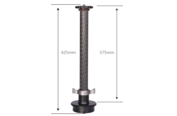 Image of Leofoto DC-364C Carbon Fiber Center Column for 75mm Bowl Tripods, Black, DC-364C