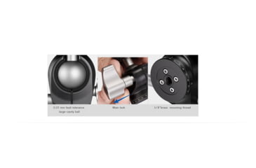Image of Leofoto LH-30 Low Profile Ball Head &amp; QR Plate. Arca, Black, LH-30
