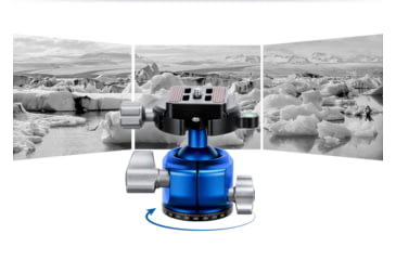 Image of Leofoto LH-30 Low Profile Ball Head &amp; QR Plate. Arca, Black, LH-30
