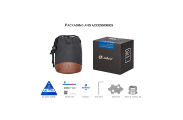 Image of Leofoto LH-55NN No Neck Low Profile Ball Head &amp; QR Plate, Arca, Black, LH-55NN