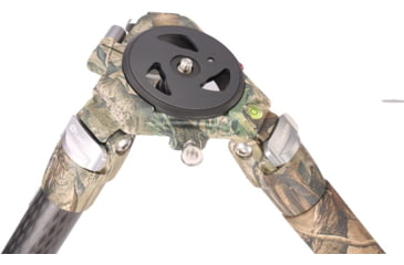 Image of Leofoto LN-404C Heavy Duty Tripod w/ 100mm Bowl/Platform &amp; Bag, Camo, LN-404C-CAMO