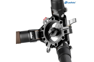 Image of Leofoto LN-404C Heavy Duty Tripod w/ 100mm Bowl/Platform &amp; Bag, Camo, LN-404C-CAMO