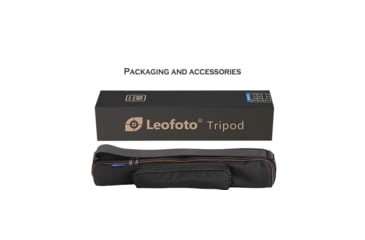 Image of Leofoto LS-324C X Version Ranger Series Tripod / Ballhead Set - LS-324CX/LH-40LR, Black, LS-324CX+LH-40LR