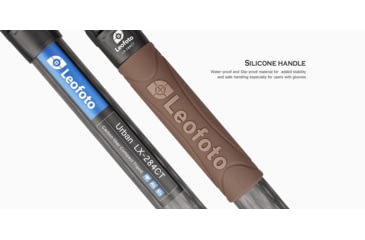 Image of Leofoto LX-284CT/XB-38 Reversible Travel Tripod w/ Ball Head Set, Black, LX-284CT+XB-38